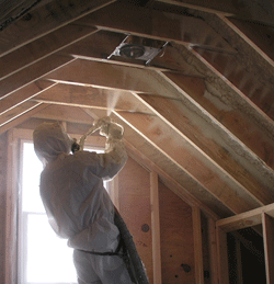 Boise ID attic spray foam insulation